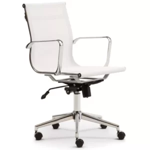 beyaz toplantı koltuğu